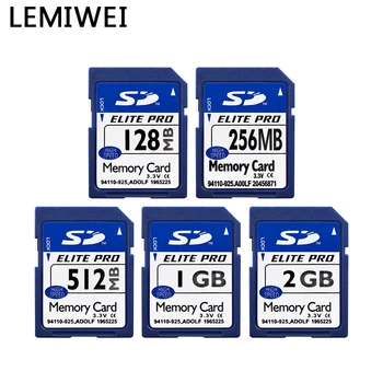 Original Lemiwei SD Memory Card High Speed 128MB 256MB 1GB 2GB Blue Card BC SD Card  C10  Card For Camera