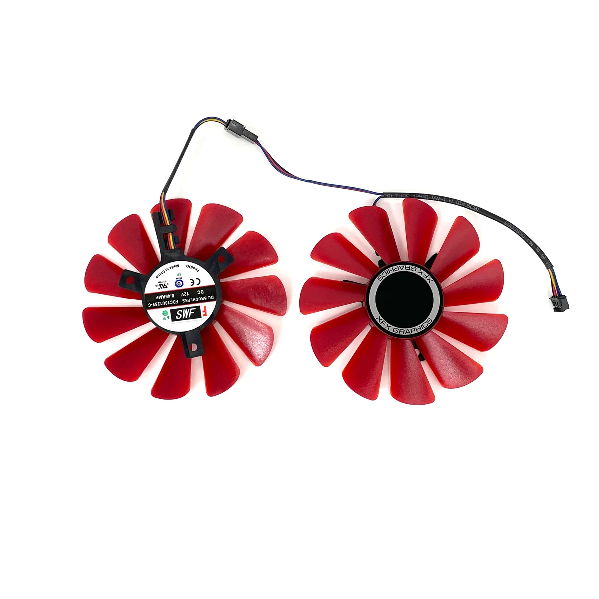 GPU Fan 85MM FDC10U12S9-C Cooler For XFX RX570 RS RX580 RS Video Graphics Cards