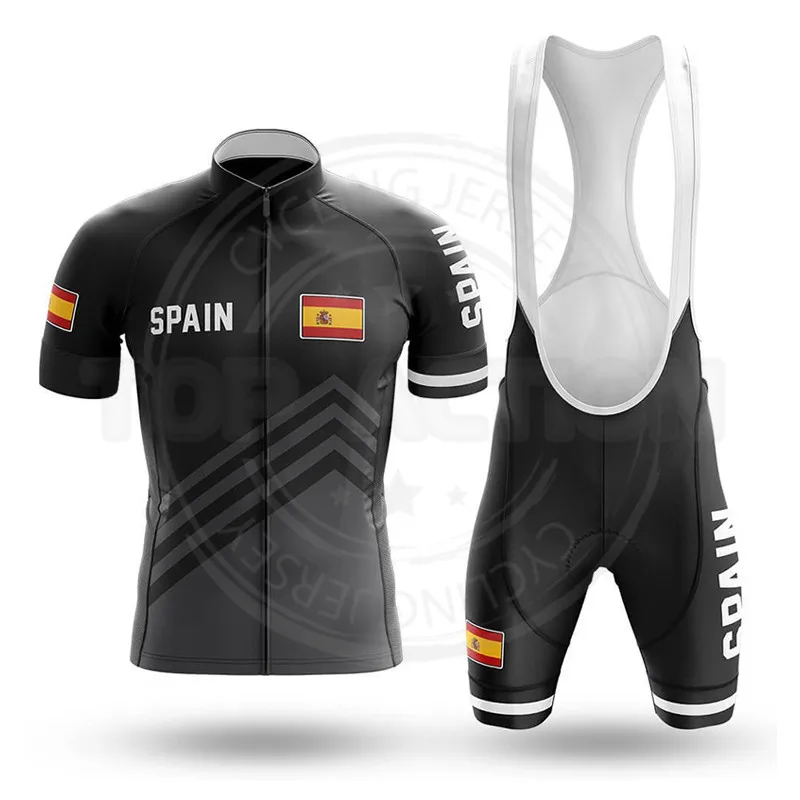 España Maillot Ciclismo Summer Short Sleeve Cycling Jersey Bike Cycling