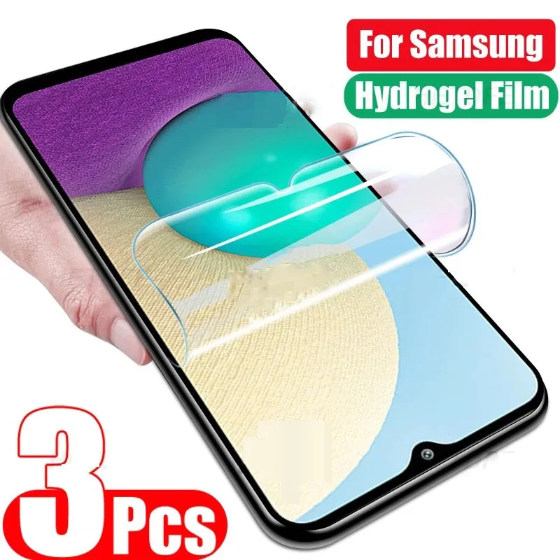 

Гидрогелевая пленка с полным покрытием для Samsung Galaxy A22 A32 A42 A52 A72, Защитная пленка для Samsung A12 A32 A52 A72, не стекло, 3 шт.