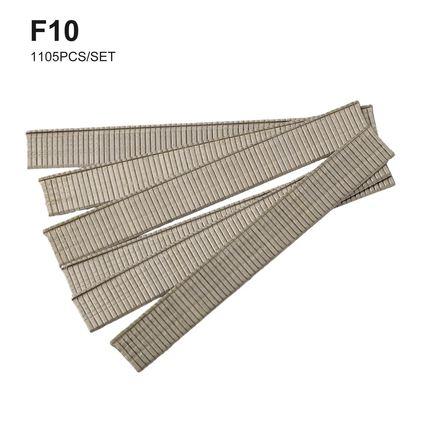1105pcs F15/F20/F25/F30 Straight Brad Nails For DIY Home Gardening Woodworking Staples Decorating Furniture Floors Wall Panels