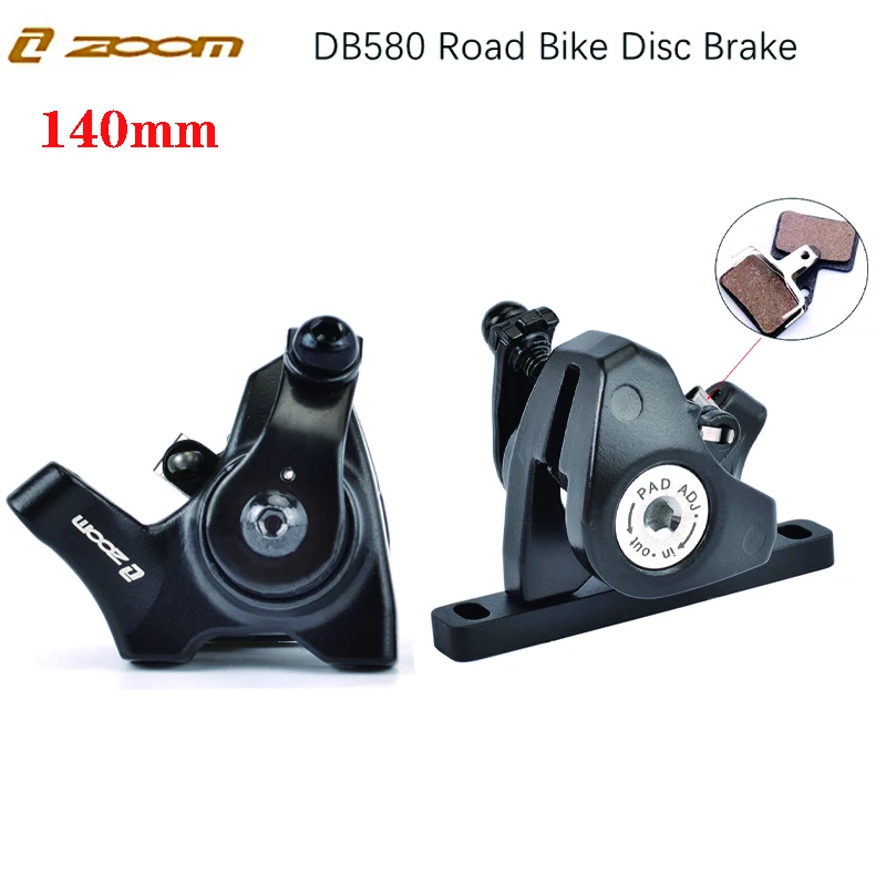 ZOOM Road Bike Brake Cable Cable Caliper Dual Piston Mechanical Disc