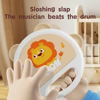 Tambourin à claquettes pour bébés, délicat, pour enfants 5