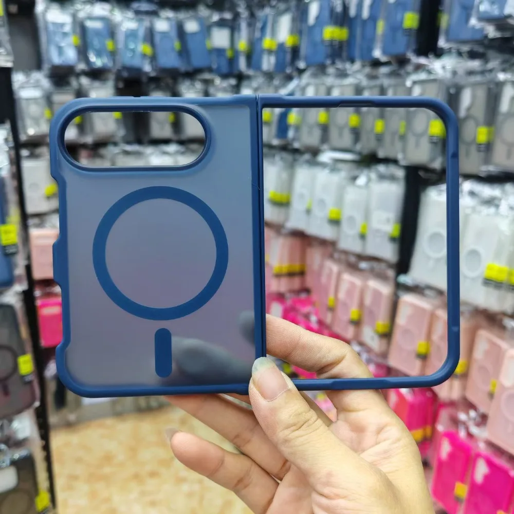 Translucent Magnetic Hard Back Case with Matte Finish