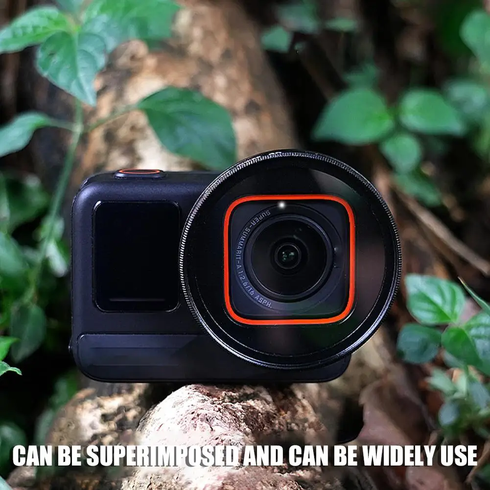 Insta360 Ace Pro 어댑터 필터, 52mm 필터 호환, 다중 슬라이스, 겹쳐 쌓인 필터 어댑터 프레임