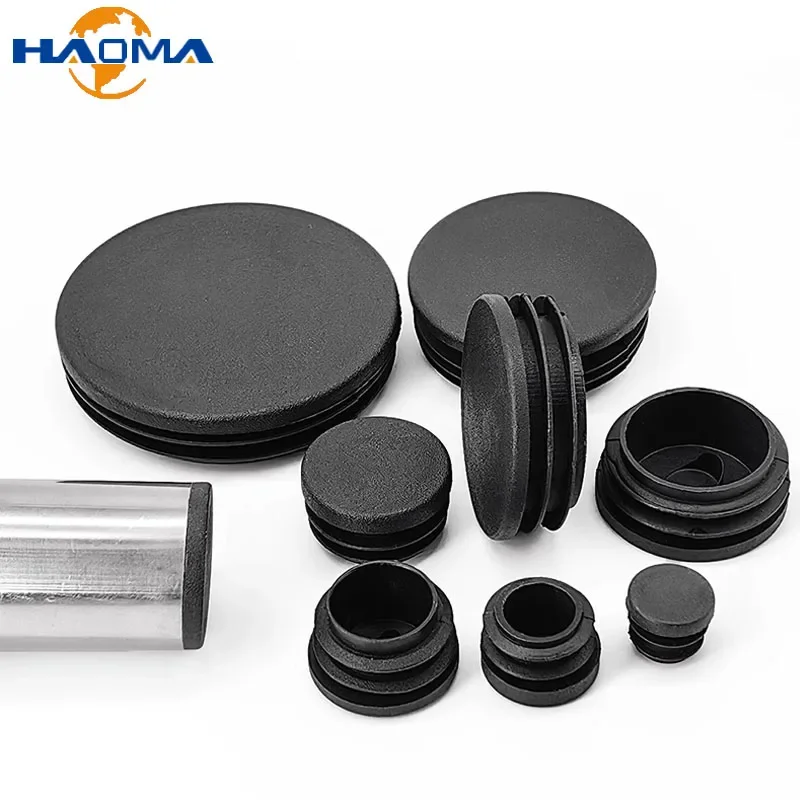 Silicone Rubber Plugs Pipe End Cap Rubber Caps Silicone Rubber Caps 1-20Pcs Round Plastic Blanking End Cap Caps Tube Pipe Inserts Plug Bung