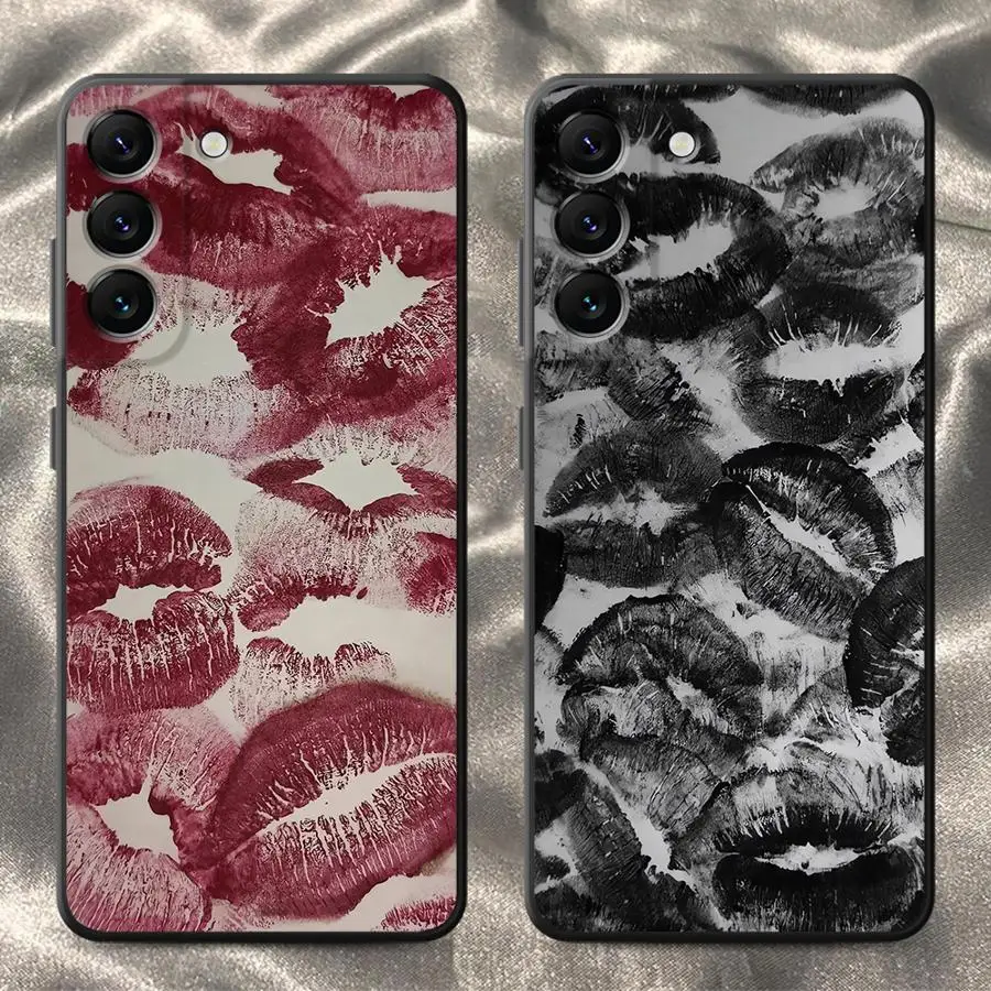 Lip Print Phone Cover - Stylish Protective Case