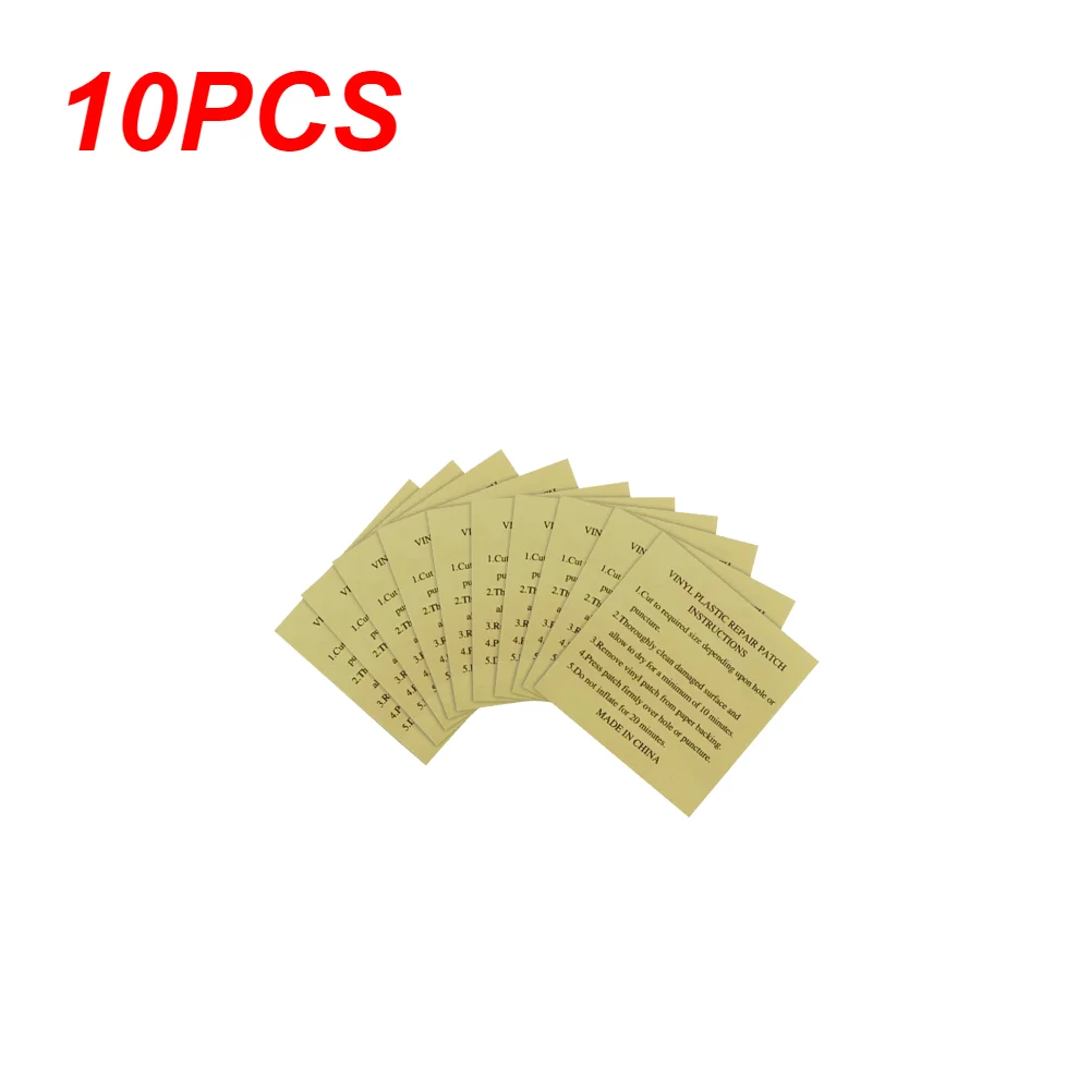 10-100 szt. Zestaw naprawczy wykładziny basenowej podwodny zestaw naprawczy solidny wodoodporny materac dmuchany łatka samoprzylepna pcv nadmuchiwana naprawa P