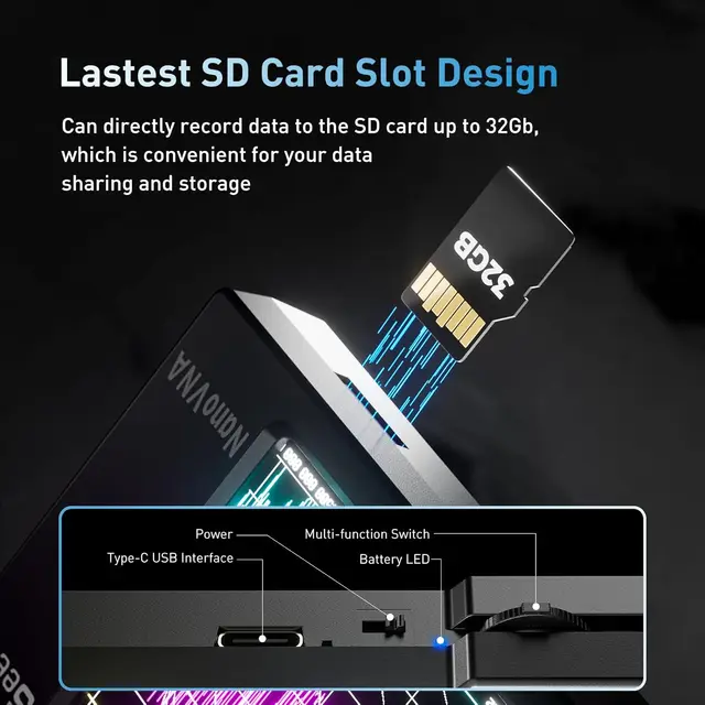 New NanoVNA-H Vector Network Antenna Analyzer 2.8" Display 10KHz-1.5GHz MF HF VHF UHF SWR With SD Card Slot Digital Nano Tester 2