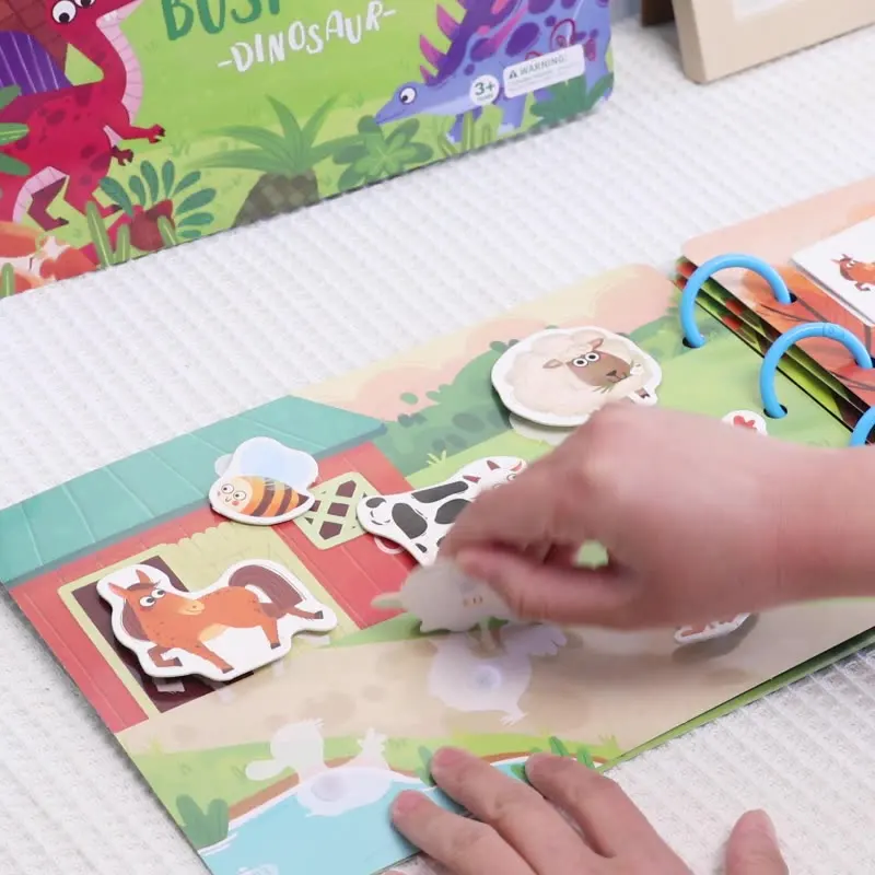 Children Quiet Book Montessori Toys For Toddler 1-3 Years Old My First Busy Book Kids Early Learning Educational Toys Baby Books 2