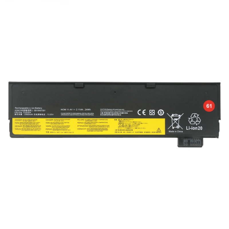 

T470 T480 T570 T580 P51 P52S TP00088A Laptop Battery