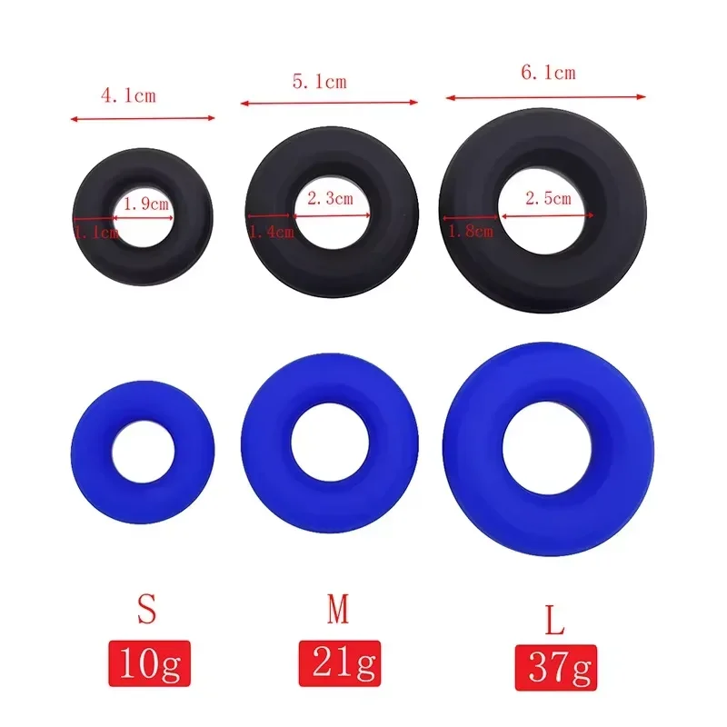 Ejaculation Delay Cock Rings,Silicone Penis Ring Scrotum Testicles Ball Stretcher,Sex Toys For Men Cockring,Lasting Erection