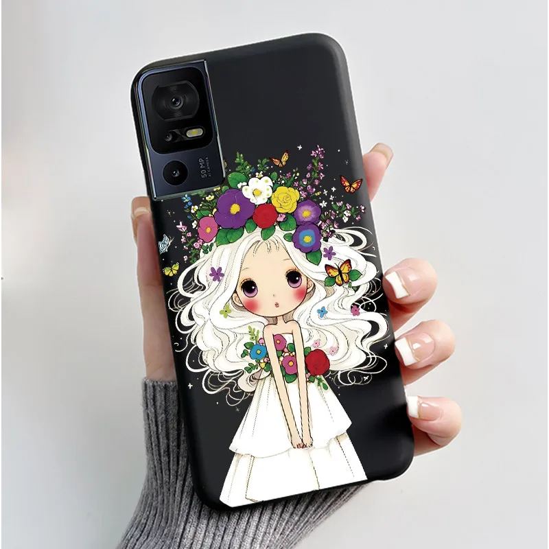 Luxury Cute Cartoon Black Soft Silicone Protective Phone Case