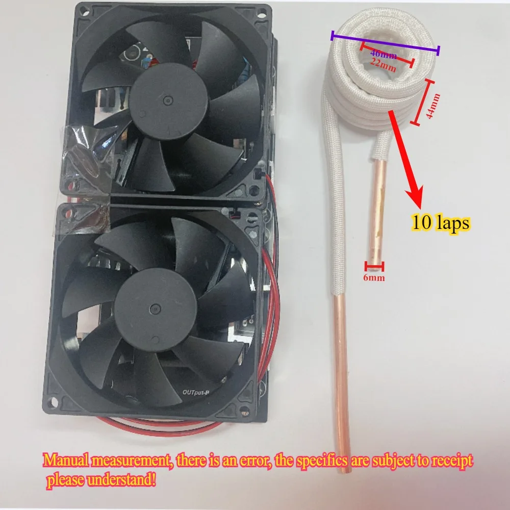 50A ZVS 2000W Low Voltage Induction Heating Board Power Supply Module Flyback Driver Heater Tesla Coil Heaters