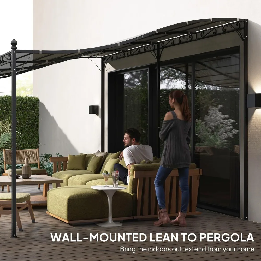 10' x 20' Outdoor Pergola Canopy 5