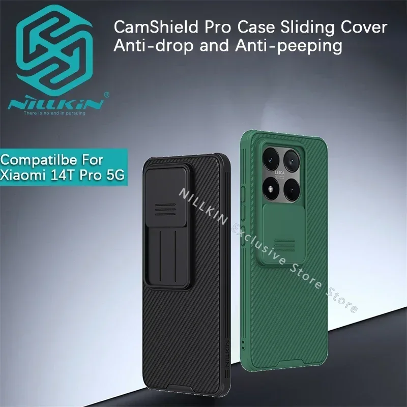 CamShield Pro Shockproof Phone Case with Lens Slide Cover by Nillkin