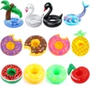 Swimming Pool Drink Cup Stand Holder Float Toy Coasters Inflatable Drink Holder For Beverage Bottle Kids Toys and Pool Party 1