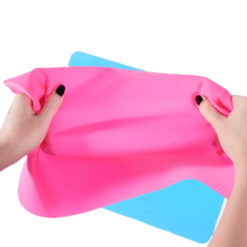 Silicone Food PlaceMat Kitchen Baking Rolling Pad Mat Waterproof Non-Slip Coaster Heat Insulation Cushion Holder Kitchen Tool