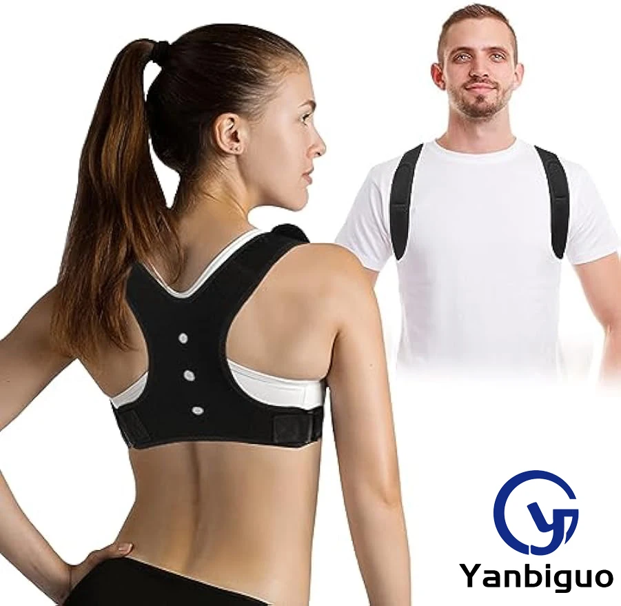 Posture Corrector/ Adjustable Upper Back Brace,Back Straightener Posture Corrector Scoliosis and Hunchback Correction