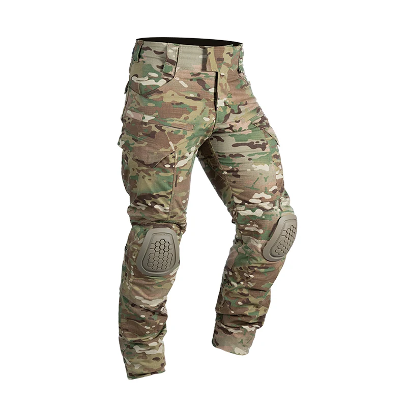 

IDOGEAR G4 Combat Pants With Knee Pads Airsoft Pants Tactical Camo Trousers Hunting Camouflage Functional Camo Outdoor Hiking