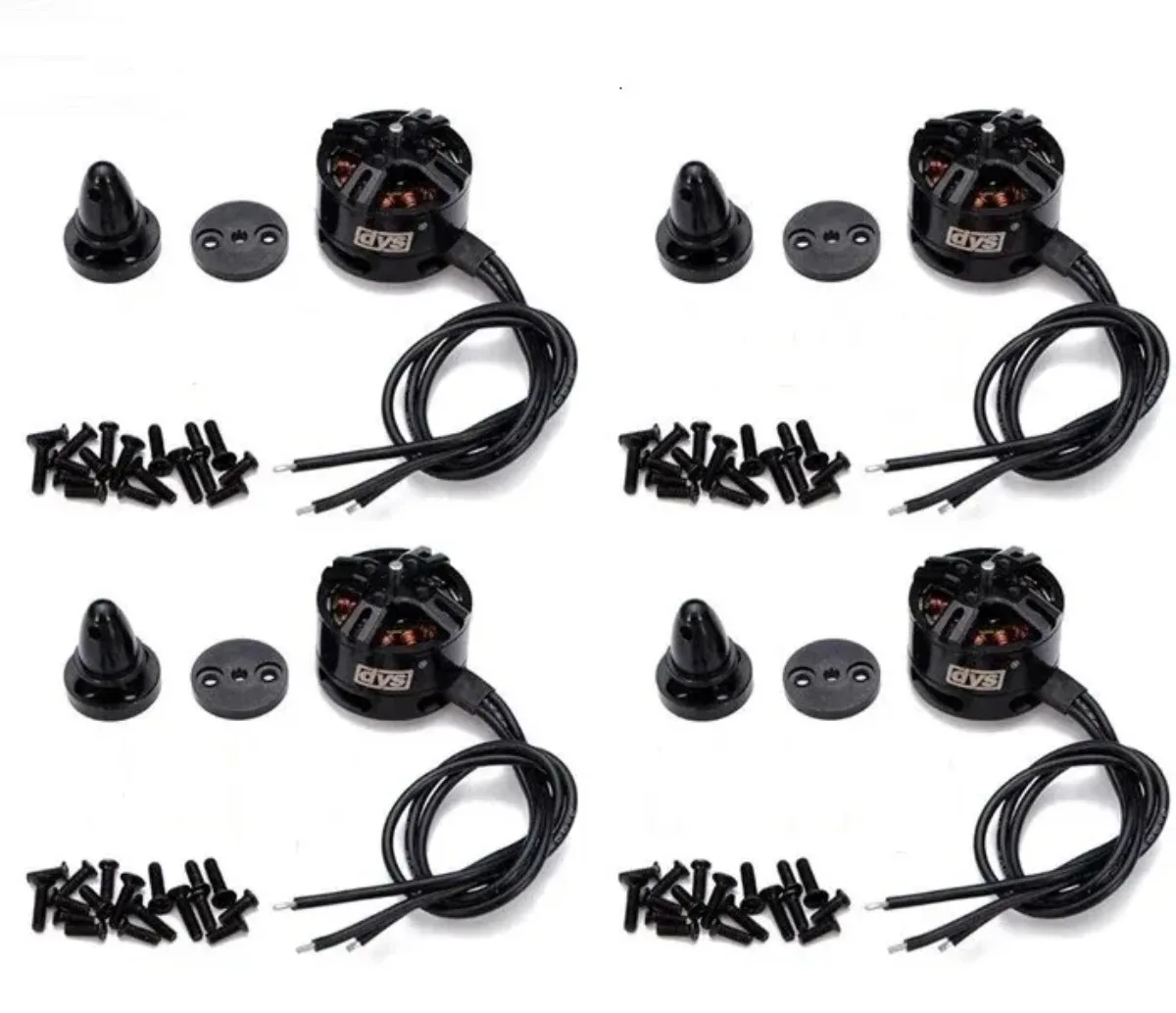 Moteur Brushless BE1806 2300KV/1400KV pour Drone RC FPV