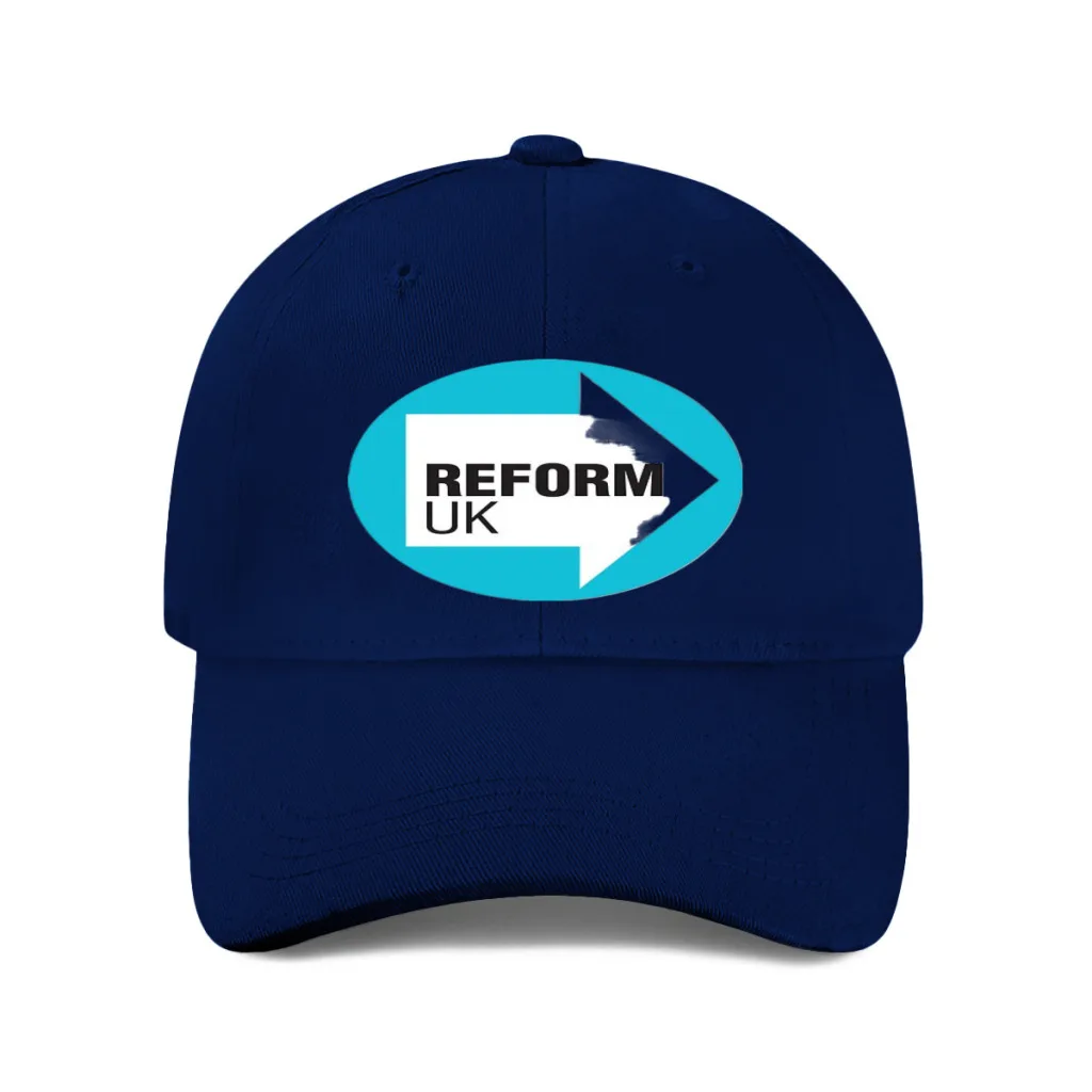 thumbnail image 1 of Gorra de béisbol unisex de algodón de Reform UK, 1 of 5