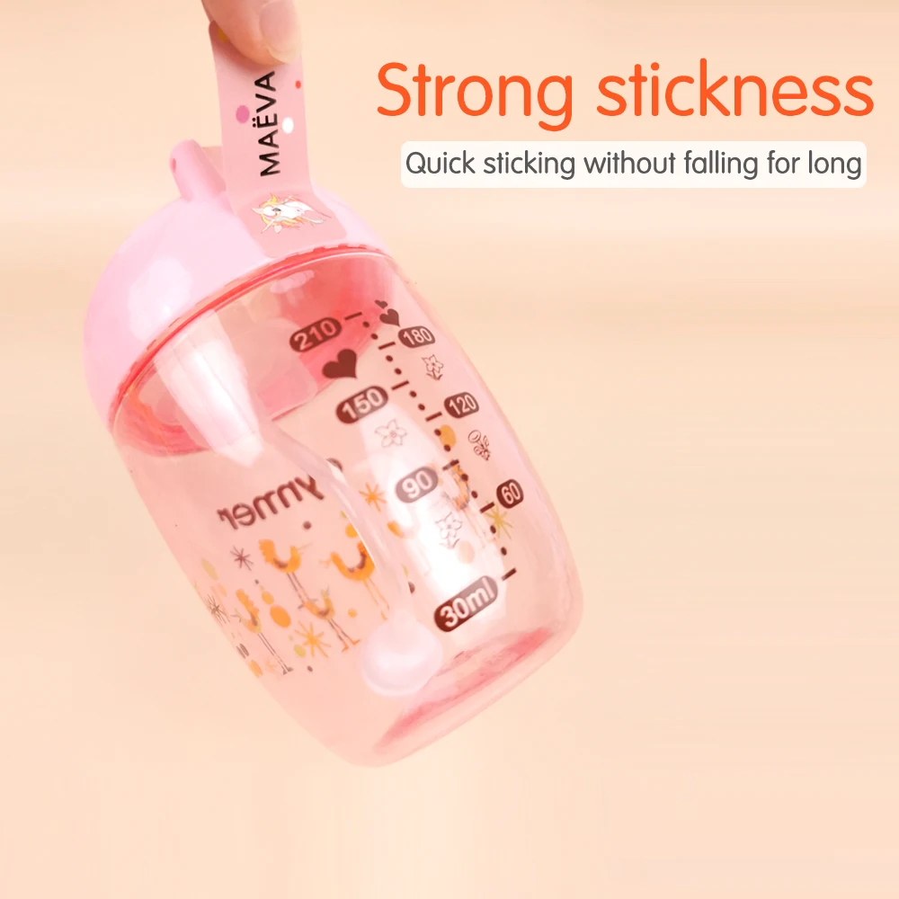 Transparent Sticker Label Sticker Multi Size Personalized Name Decal Sticker In Hebrew Customize Self-adhesive Waterproof Label Children Stationery School Office