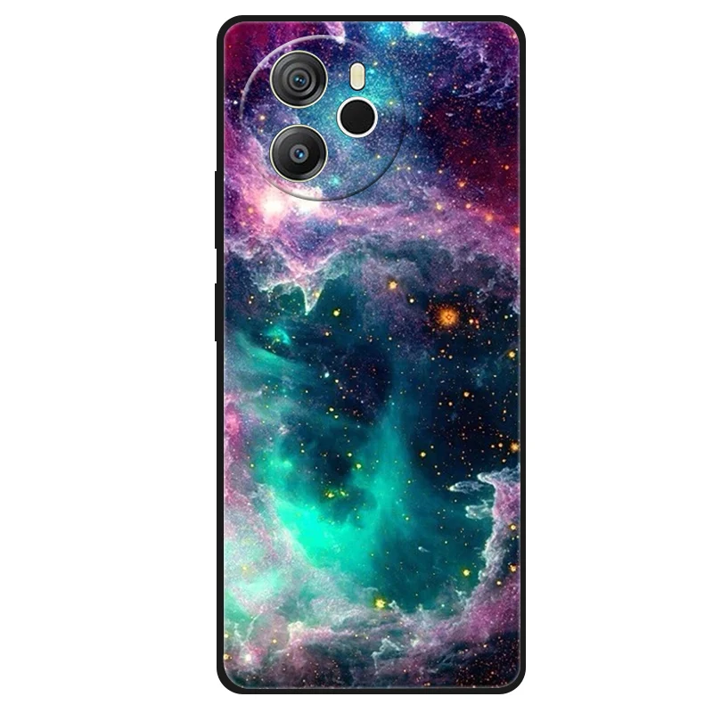 For Blackview Shark 8 Case Flower Soft Back Cover Silicone Case For Blackview Shark 8 Case Shark8 Cover Black Bumper Fundas 4