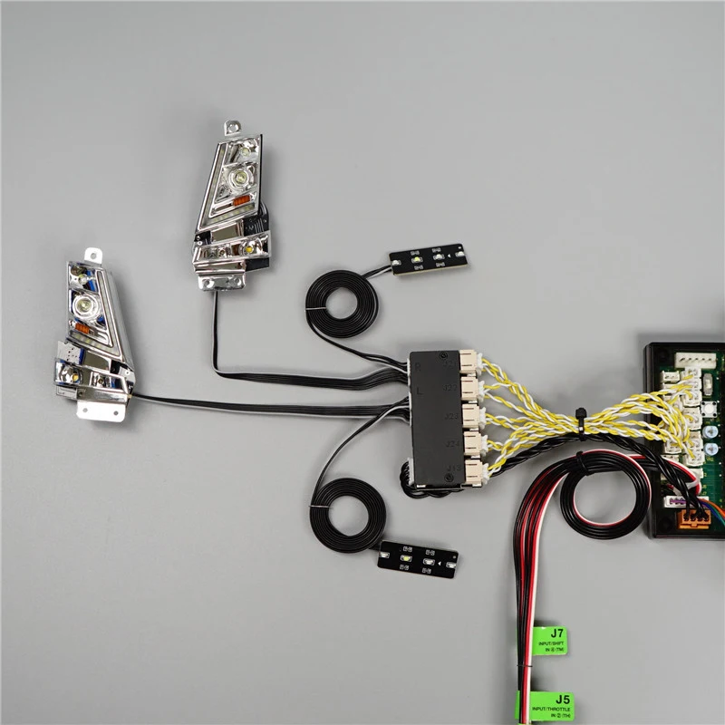 Set Luci Acqua Corrente CN&amp;CGRC 4 In 1 Per Camion RC Tamiya VOLVO 1/14 - 56360 56362