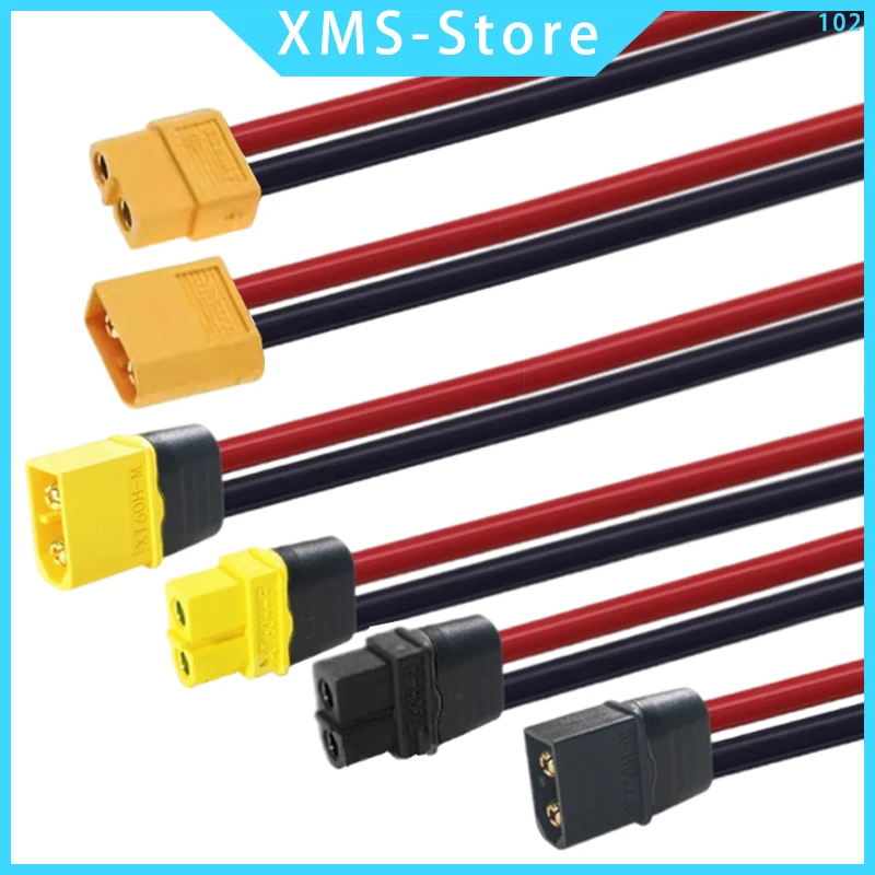Fil de batterie drone XT60 12AWG 10cm-20m mâle/femelle