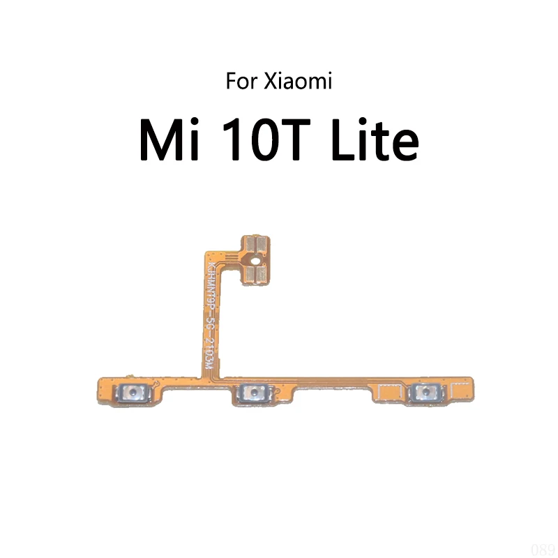 Nappe Flex Câble Bouton Empreinte Pour Xiaomi Mi 10T Lite - Vert, Neuf