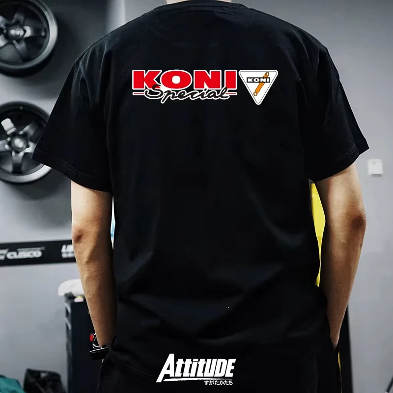 Attitude Modified Car Short-sleeved T-shirt Suitable for Koni Anti-shock Heavy