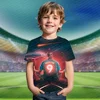 Classic Norwegian Haaland 3D Printed Pattern Kids Adult Men's Sports Shirt T-shirt Summer Football Fan Fashionable High-Quality 3