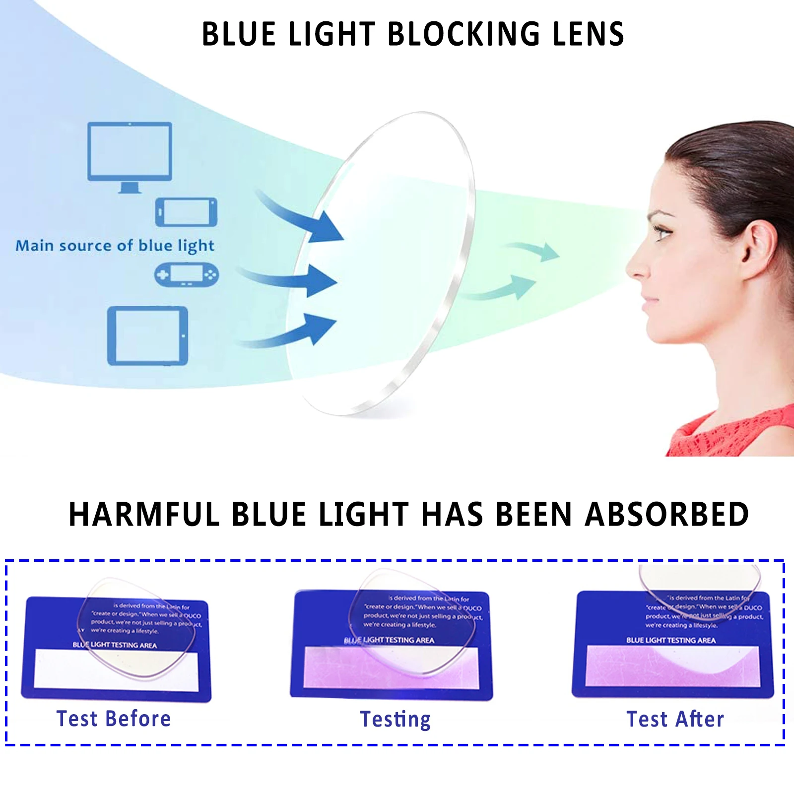 Henotin Blue Light Blocking Reading Glasses Spring Hinge Men and Women Computer Readers Including Outdoor Sunglasses