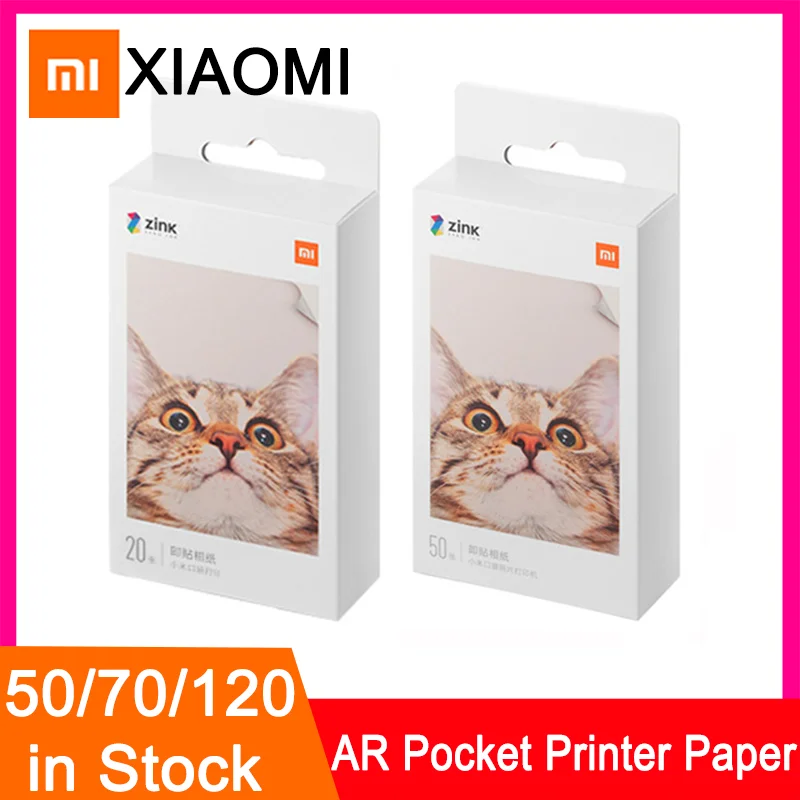 Xiaomi Mijia AR Printer Mi ZINK Pocket Printer Paper Self adhesive