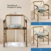 Adjustable Elderly Toilet Chair  Home Care Seating Solution with StrengthAssured Support, Lifting Portable Seat for Home Use 1