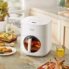 Midea 220V Air Fryer Home 5.5L Visible No-Flip Multifunction Electric Fryer French Fry Machine Oil-Free Electric Fryer 2