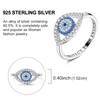 Bague en argent sterling 925 véritable, forme de cœur, trèfle, bijoux pour femmes, cadeau d'anniversaire, de fiançailles