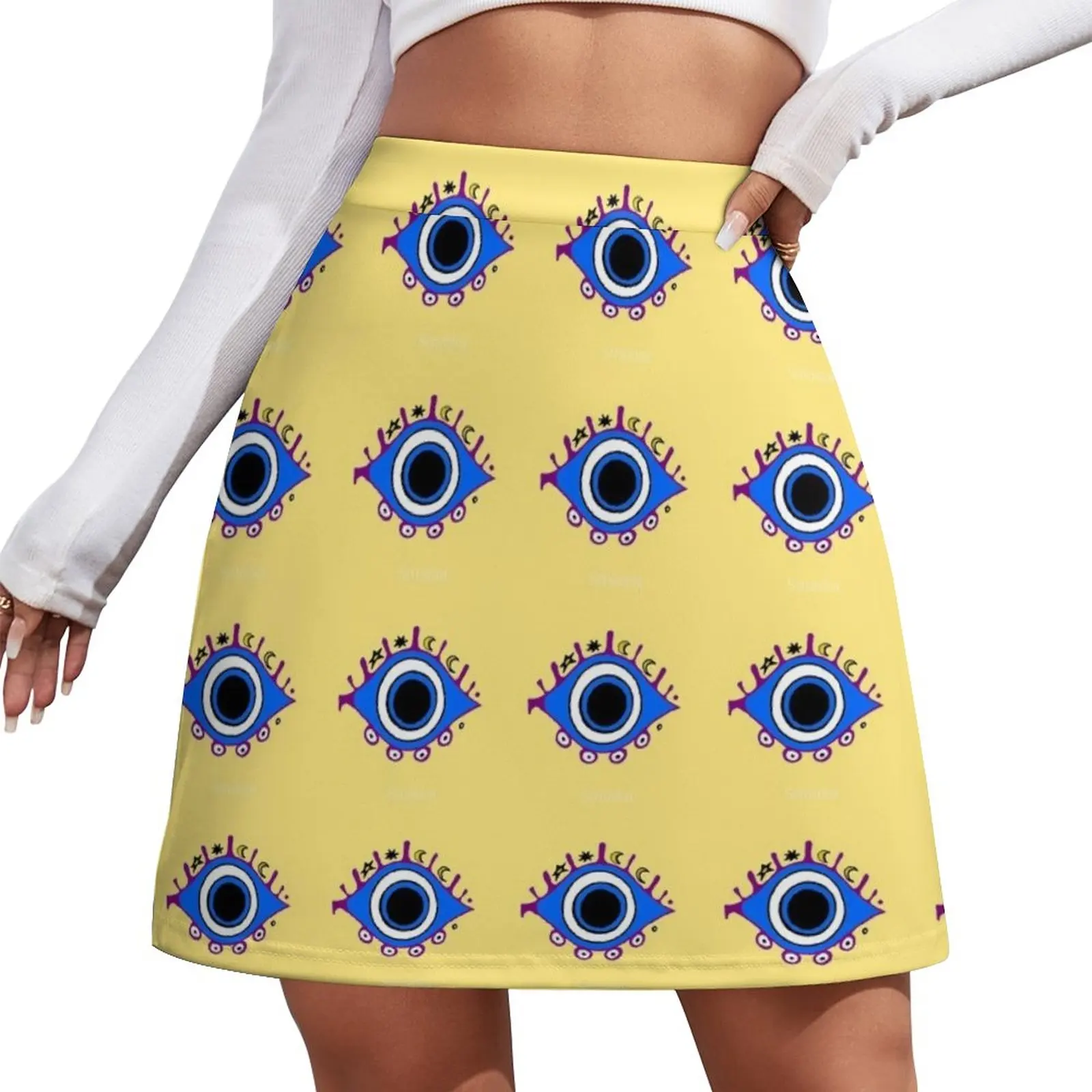 

Wicked Third Eye Mini Skirt Clothing skirts women summer 2024 cosplay novelty in clothes