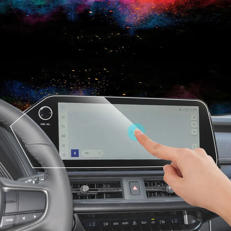 

Для Lexus UX 260H 2022 2023 2024 Автомобильная информационная система GPS навигация центр сенсорный дисплей Закаленное стекло Защитная пленка для экрана