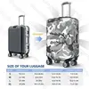 camouflage Thick Elastic Luggage Protective Cover Zipper Suit For 18-32in Bag Suitcase Covers Trolley Cover Travel 5