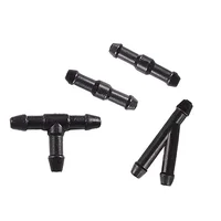 5pcs/Set 2m Car Windshield Washer Hose Automotive Car Wiper Blade Pipe Windshield Jet Spray Wiper Nozzle Water Hose Fluid Tube 2