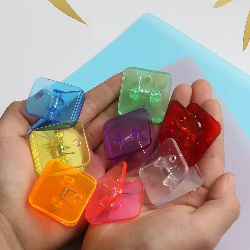 Sewing Clips Plastic Clips Garment Clips Clothes Clips 10Pcs/pack Sewing Clips Acrylic Corner Binding Long Tail for Supplies Shirt Plastic Fabric Clamps