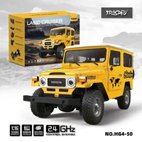 1/16 HG4-50 Toyota FJ40 Remote Control Off-Road Vehicle Basic and Pro Versions Lighting Sound Effect Simulation Model Toy Car 1