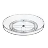 Rotating Fridge Organizer Holder Acrylic Cabinet Spice Rack Rotating Spice Rack Spinning Organizer Rotating Turntable Organizer 5