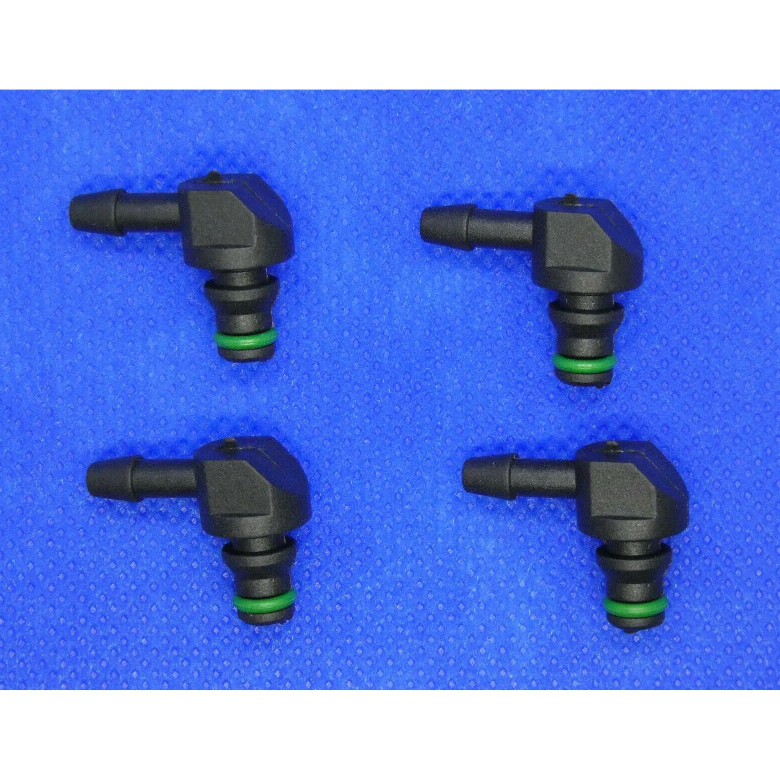 4Pcs Common Rail Diesel Fuel Injector Return Pipe Connector Leak Off T Pipe L for Bosch 110 Injector Accessory Parts