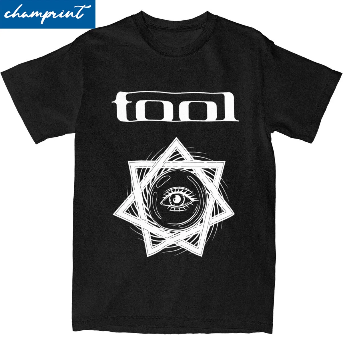 Tool Band Rock Roll T-Shirt Uomo 100% Cotone Top Tee Stampato Fear Inoculum Girocollo Manica Corta