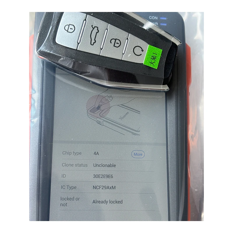 Original Car Keyless Smart Remote Key 433Mhz 4A Chip For Geely
