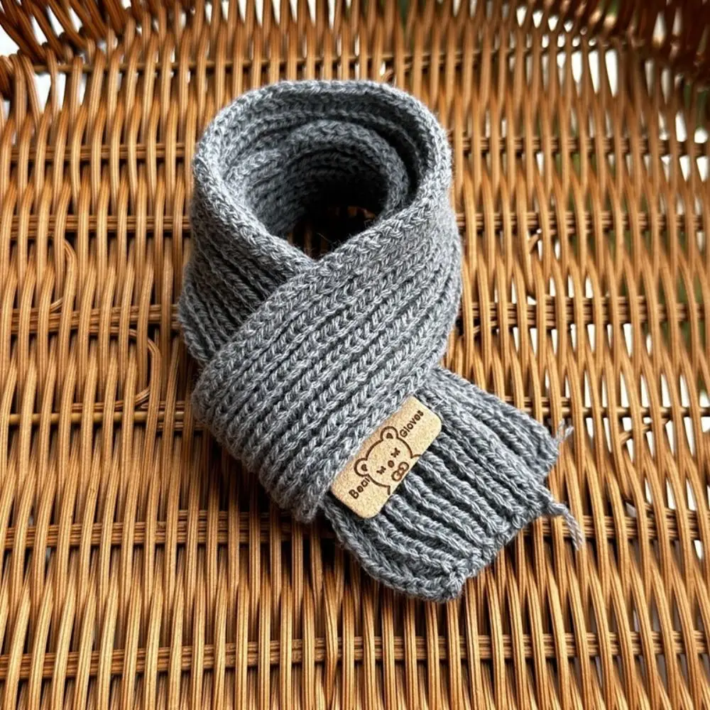 New Fashion Doll Knit Scarf Handmake Multi-colors Dolls Accessories Casual Wear Kids Gift Toys For 20cm Cotton Dolls