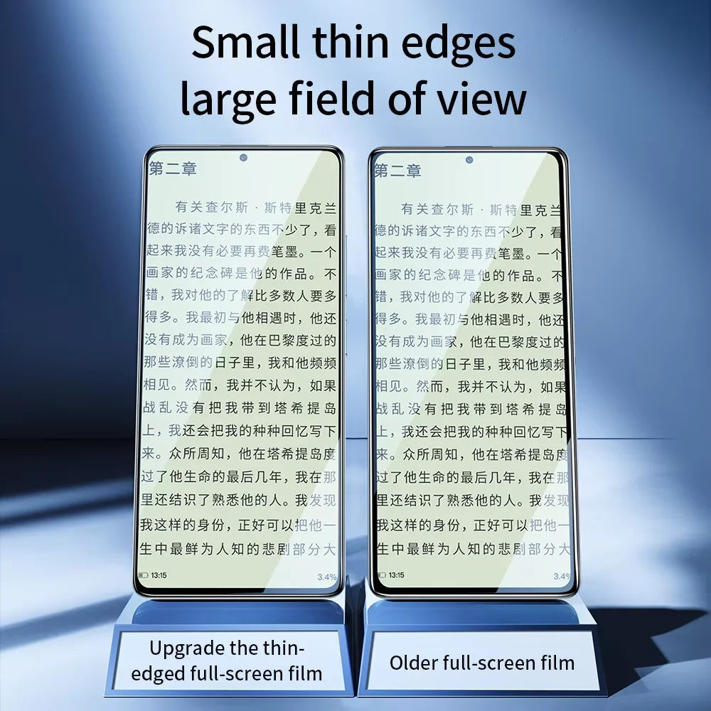 Full Coverage Clear Privacy Tempered Glass Screen Protector